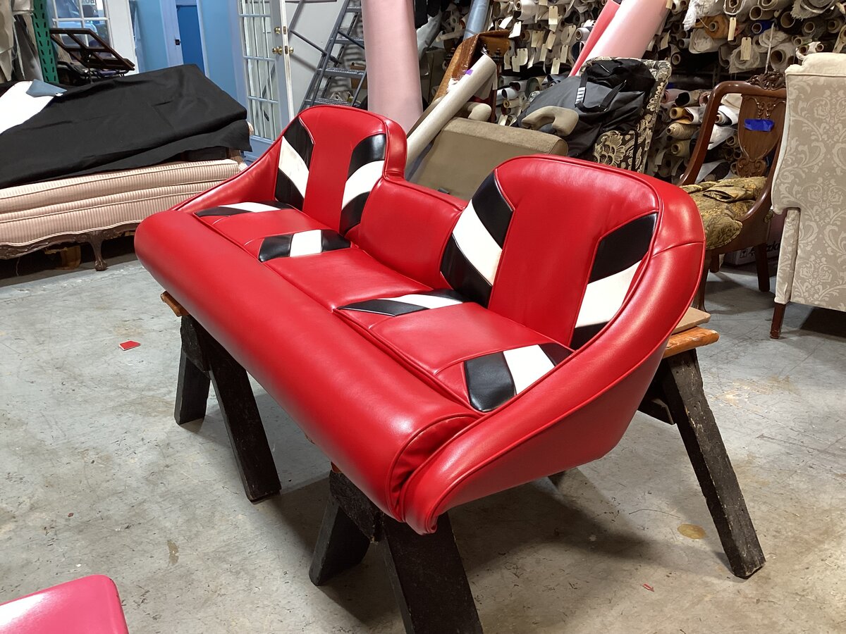 Boat upholstery